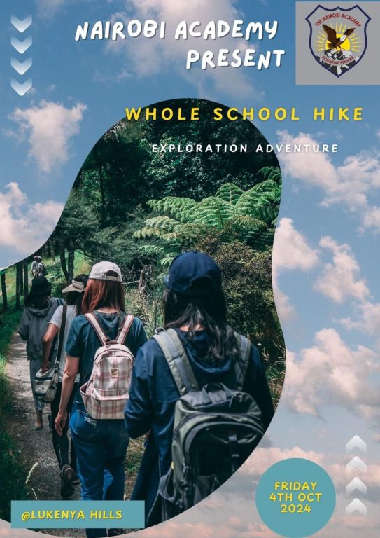 Whole School Hike Friday, 4thOct2024 at Lukenya Hills
