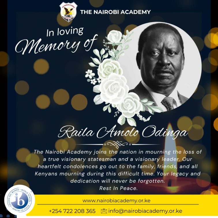 In Loving Memory of Raila Amolo Odinga
